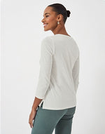 An image of the Crew Clothing Perfect Slub Crew Neck T-Shirt