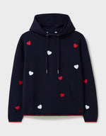 Knitted Heart Hoodie