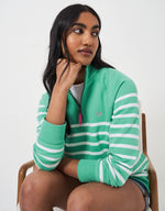 An image of the Crew Clothing Half Zip Sweatshirt