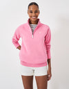 An image of the Crew Clothing Half Zip Sweatshirt