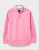 An image of the Crew Clothing Half Zip Sweatshirt