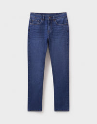An image of the Crew Clothing Straight Fit Jeans