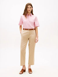 An image of the Tommy Hilfiger Washed Slim Straight Leg Chinos