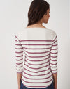 An image of the Crew Clothing Essential Breton Top