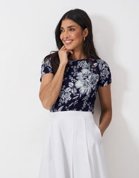 An image of the Crew Clothing Printed T-Shirt
