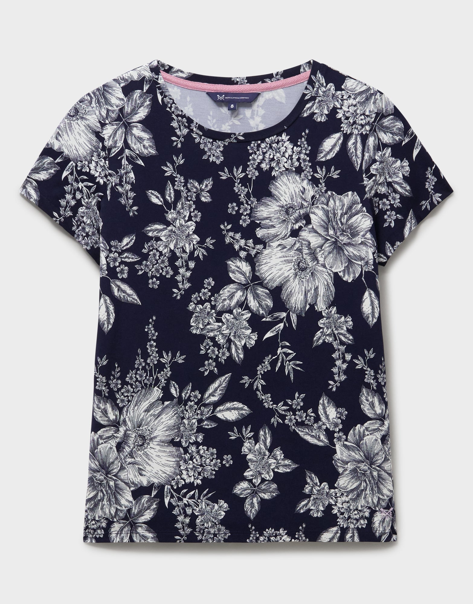 An image of the Crew Clothing Printed T-Shirt