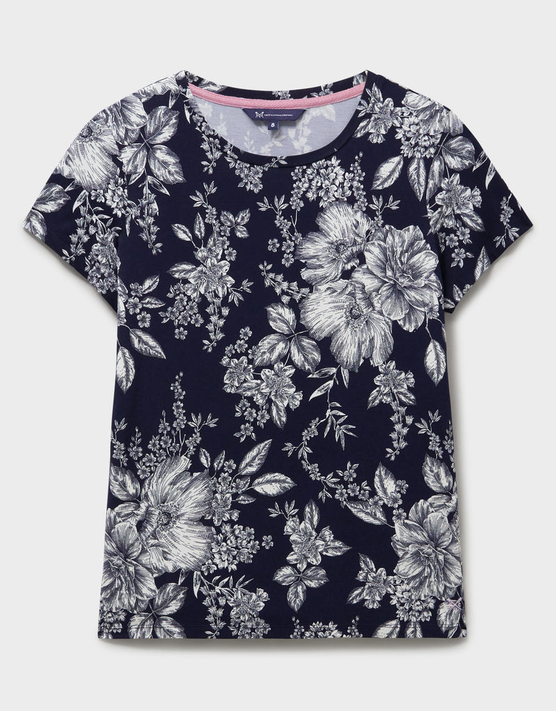 An image of the Crew Clothing Printed T-Shirt