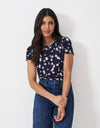 An image of the Crew Clothing Printed T-Shirt
