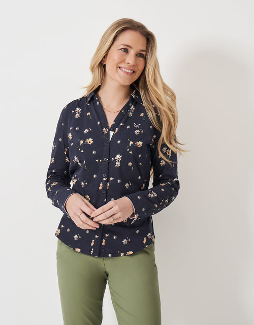 An image of the Crew Clothing Jersey Shirt