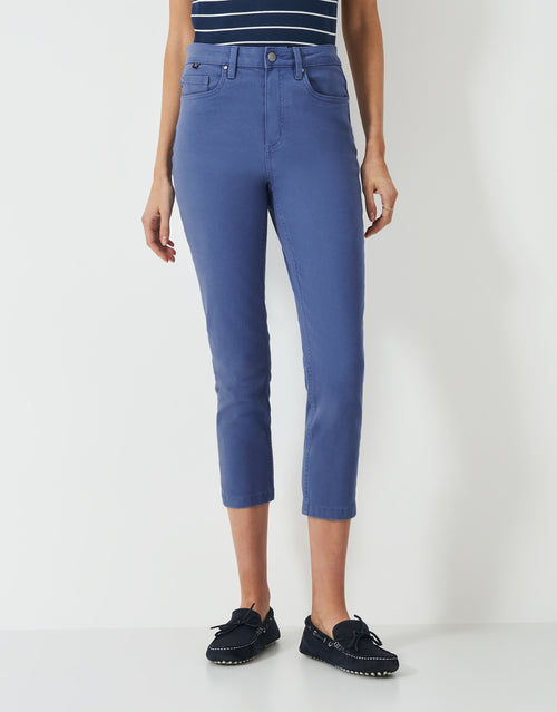 An image of the Crew Clothing Cropped Jeans