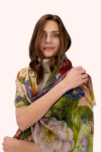 An image of the Powder Wool Wrap Scarf