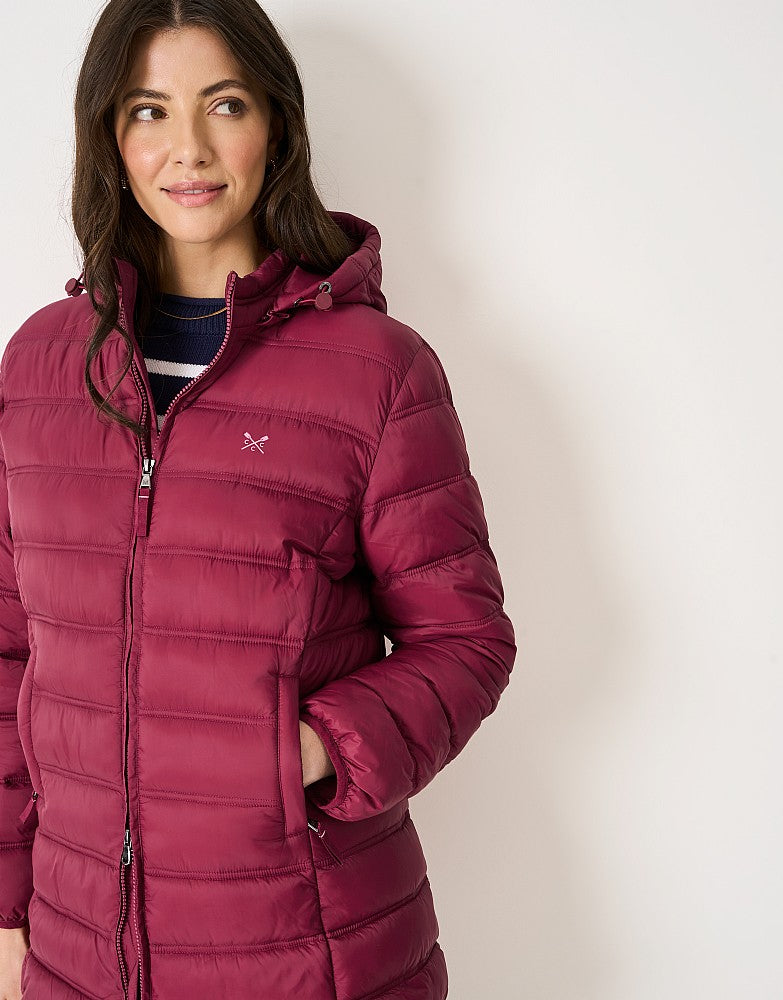 An image of the Crew Clothing Lightweight Padded Coat