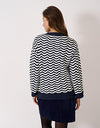 An image of the Crew Clothing Bella Scallop Knit Jumper