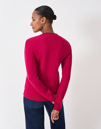 An image of the Crew Clothing Pocket Cardigan