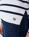 An image of the Crew Clothing Patterned Tuck Stitch Jumper