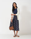 An image of the Crew Clothing Stitch Detail Tali Cardigan