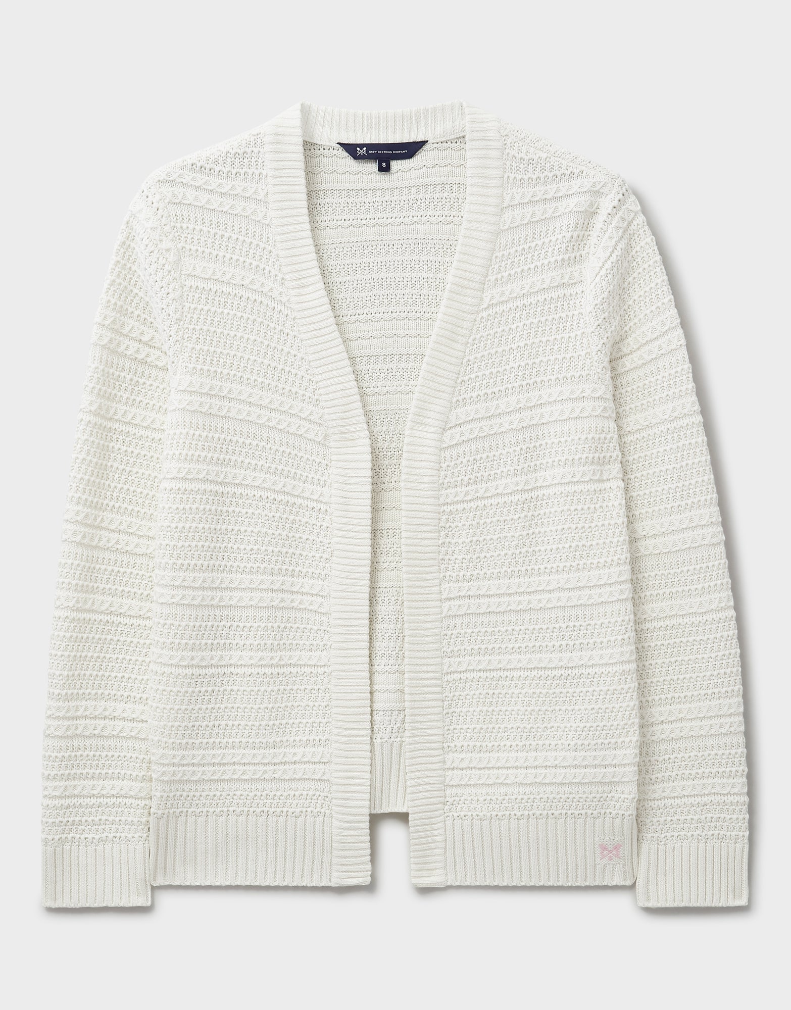 An image of the Crew Clothing Stitch Detail Tali Cardigan