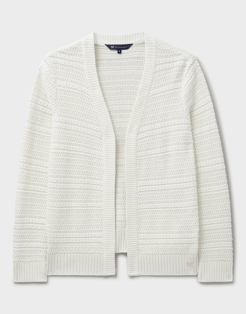 An image of the Crew Clothing Stitch Detail Tali Cardigan