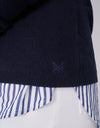 An image of the Crew Clothing Harmony Links Crew Neck