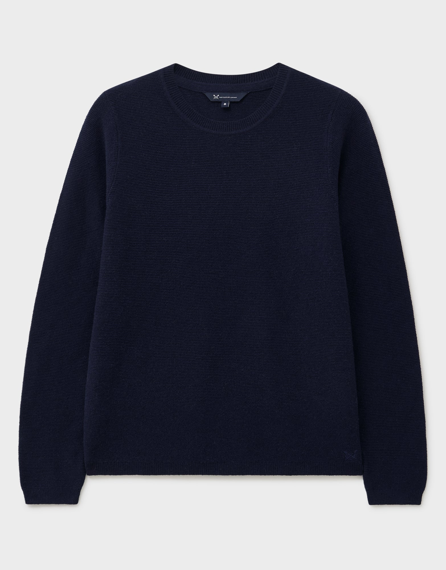 An image of the Crew Clothing Harmony Links Crew Neck