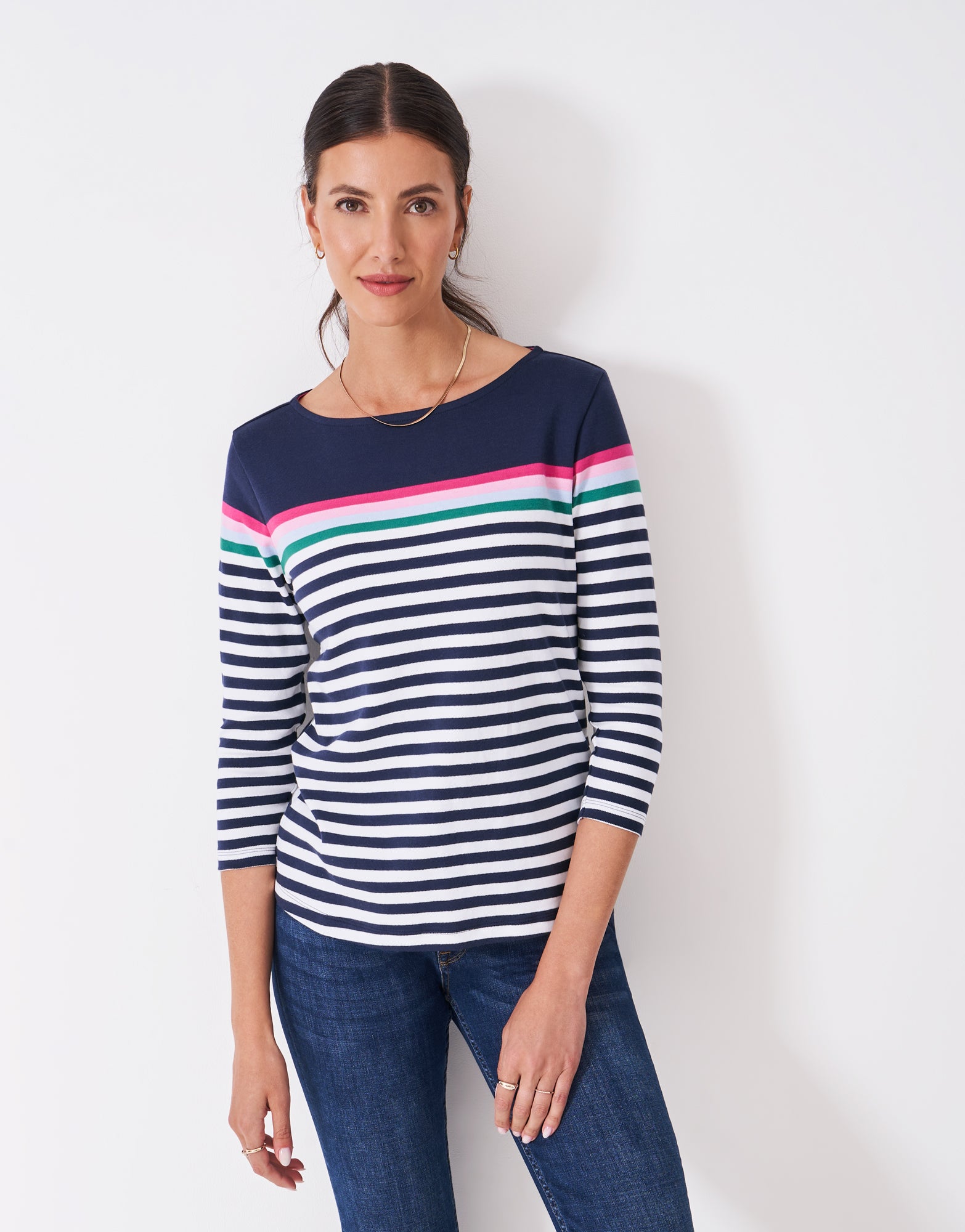 An image of the Crew Clothing Ultimate Breton