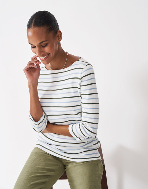An image of the Crew Clothing Ultimate Breton