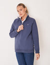 An image of the Crew Clothing Half Zip Sweat
