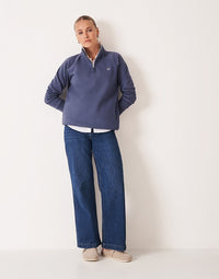 An image of the Crew Clothing Half Zip Sweat