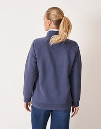 An image of the Crew Clothing Half Zip Sweat
