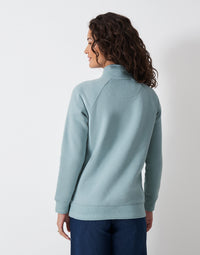 An image of the Crew Clothing Half Zip Sweat