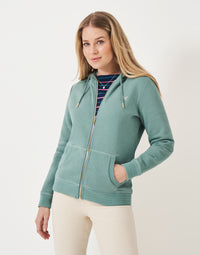 An image of the Crew Clothing Heritage Zip Through