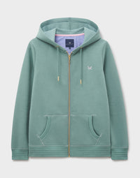 An image of the Crew Clothing Heritage Zip Through