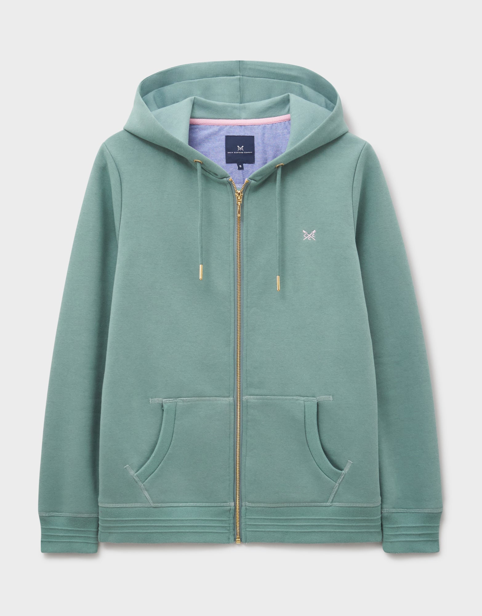 An image of the Crew Clothing Heritage Zip Through