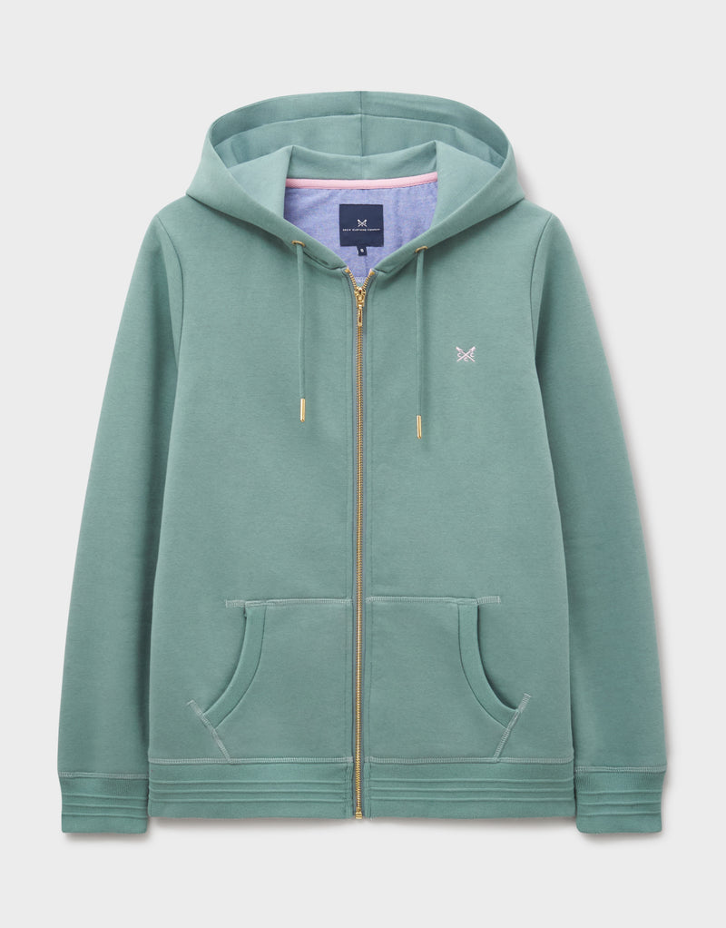 An image of the Crew Clothing Heritage Zip Through
