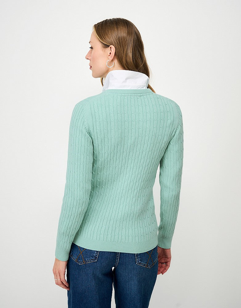 Heritage Cable Crew Neck