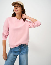 Brushed Back Crew Neck Soft Sweat