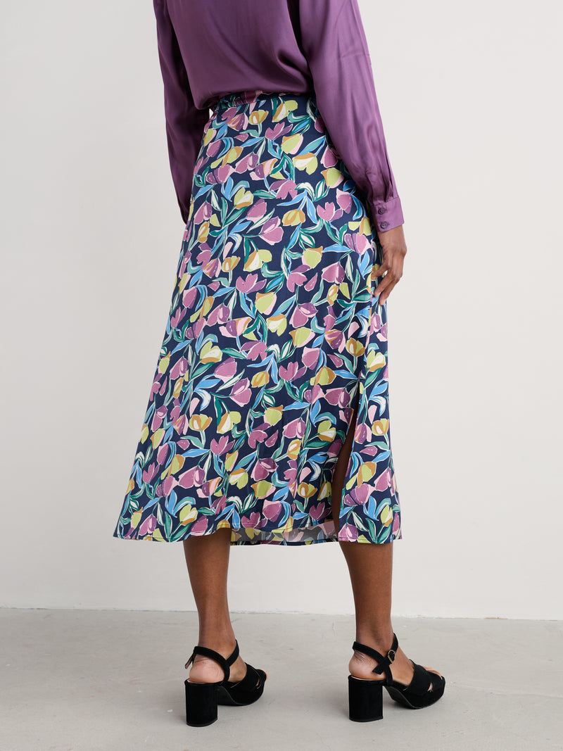 An image of the Seasalt Wild Pansy Skirt