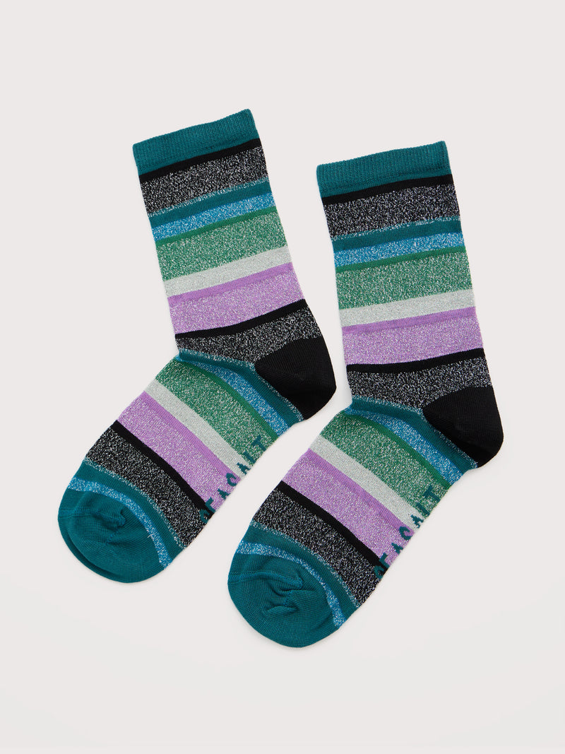 An image of the Seasalt Women's Sparkle Sailor Socks