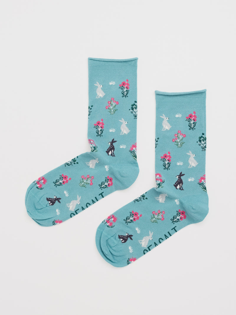 An image of the Seasalt Women's Bamboo Arty Socks