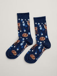 An image of the Seasalt Women's Bamboo Arty Socks