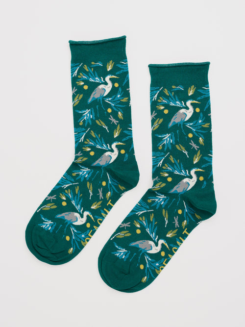 An image of the Seasalt Women's Bamboo Arty Socks