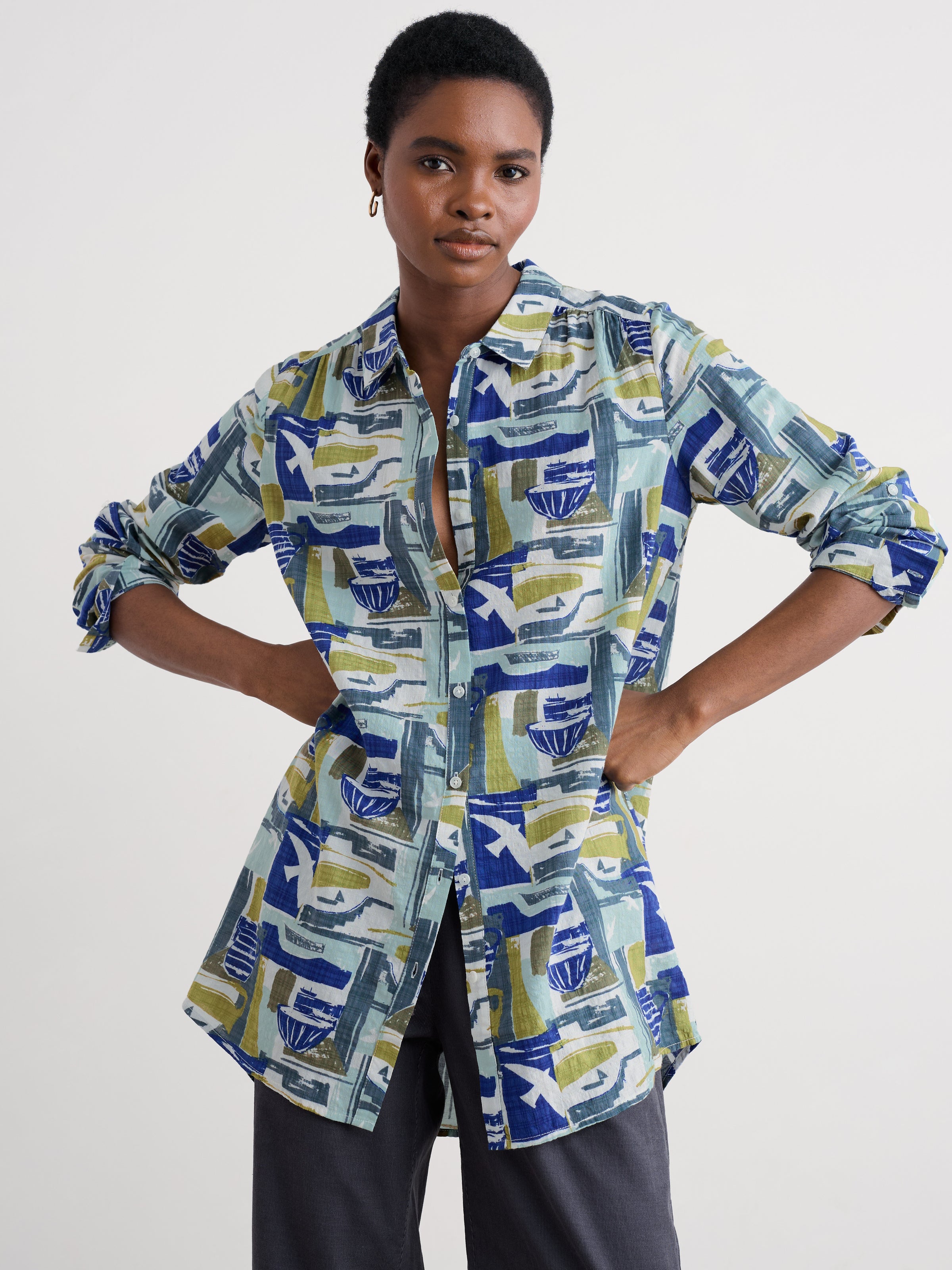 An image of the Seasalt Wren Flutter Shirt