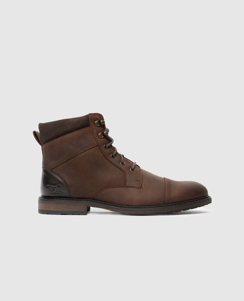 An image of the Rodd & Gunn Durham Military Boots