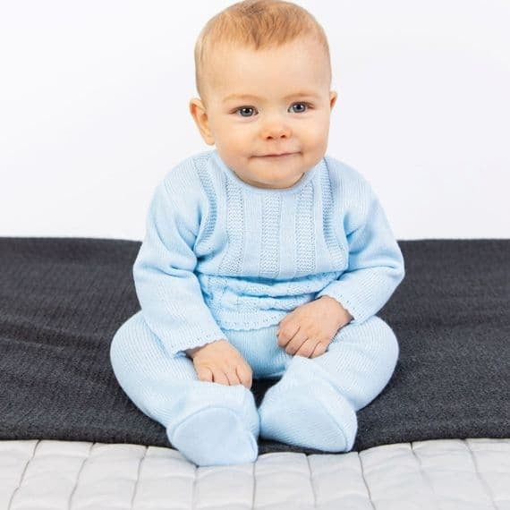 An image of the Dandelion Clothing Knitted Cable Top & Trousers