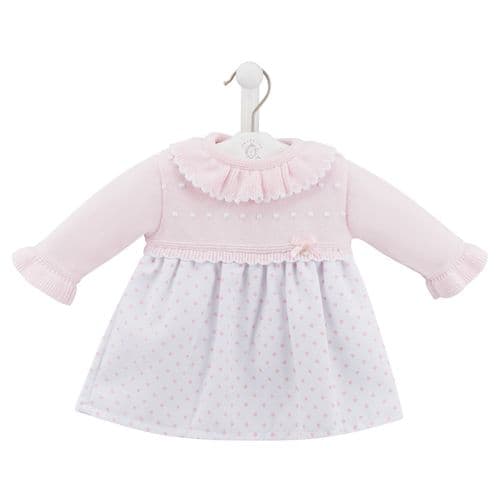 An image of the Dandelion Spotty Dress with Ruffle Collar