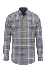 Premium Melange Check Long Sleeve Shirt