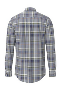 Premium Melange Check Long Sleeve Shirt