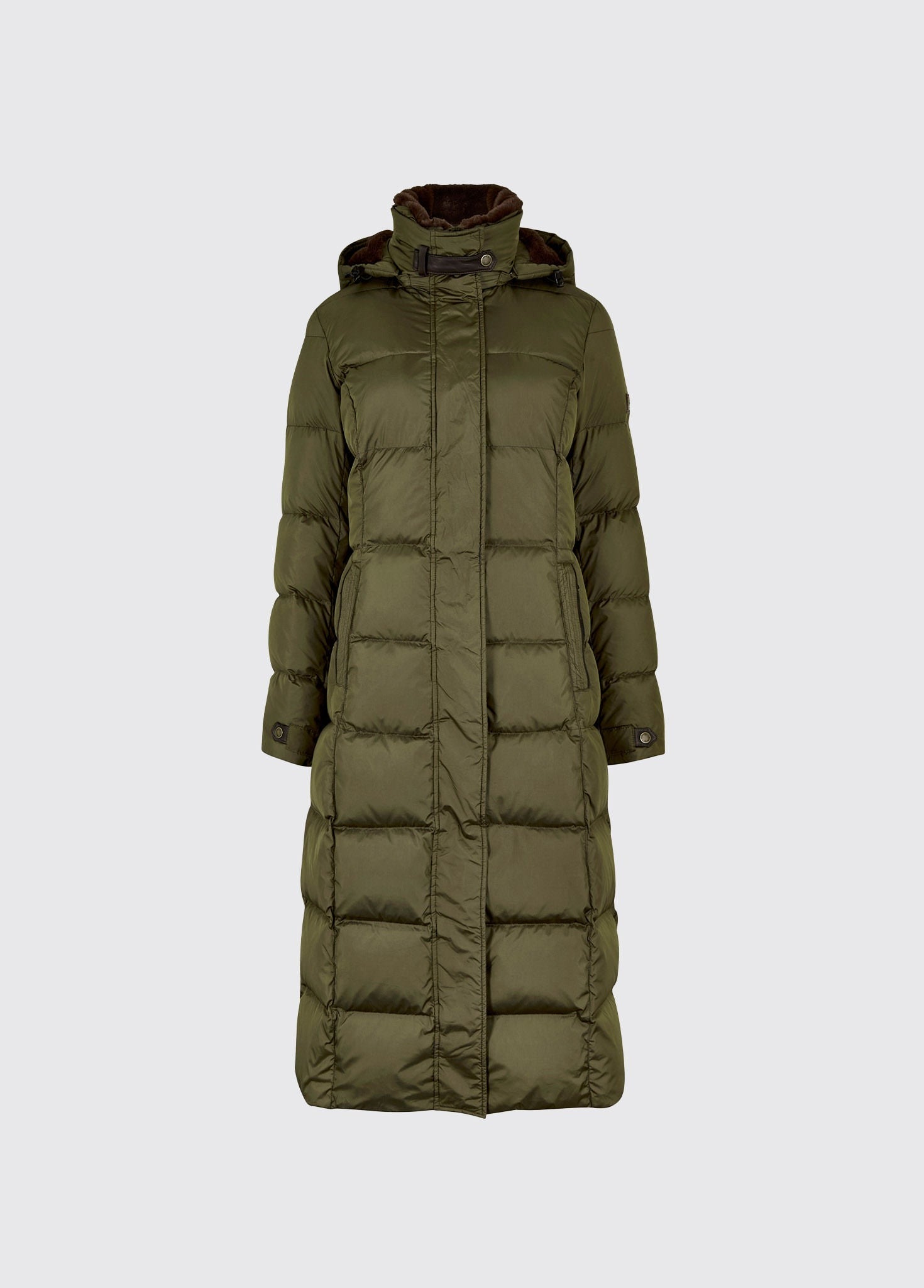An image of the Dubarry Aldborough Long Down Coat