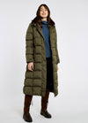 An image of the Dubarry Aldborough Long Down Coat
