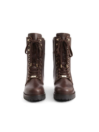 An image of the Fairfax & Favor Fairfax & Favor Anglesey Shearling Lined Combat Boot
